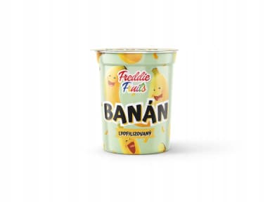 Freddie Fruits lyofilizované banánové plátky, 15 g