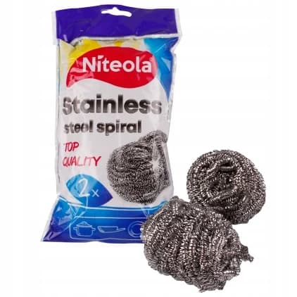 Niteola nerezové spirálové drátěnky, 2 ks