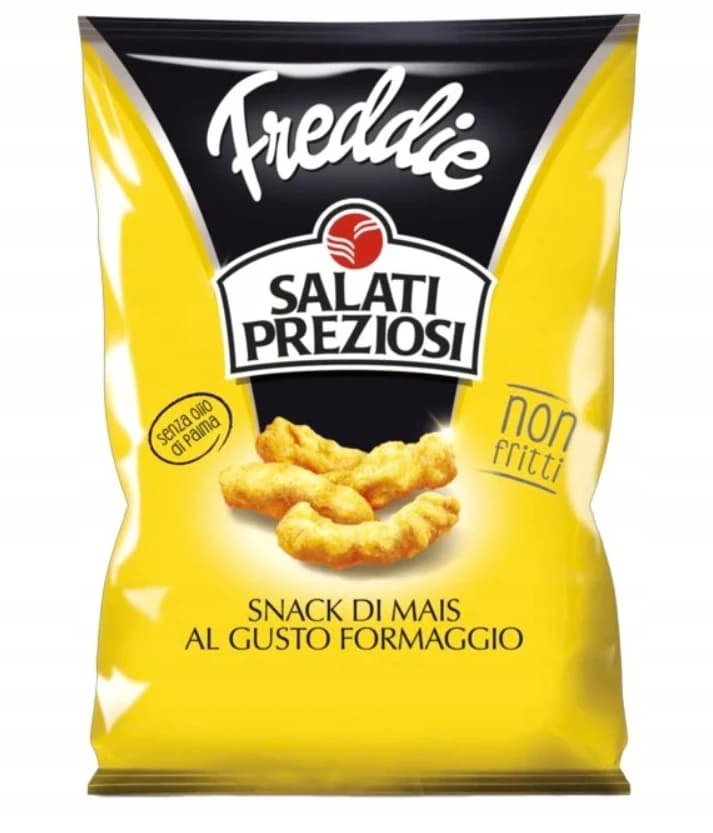 Freddie Salati Preziosi kukuřičné křupky se sýrem, 25 g