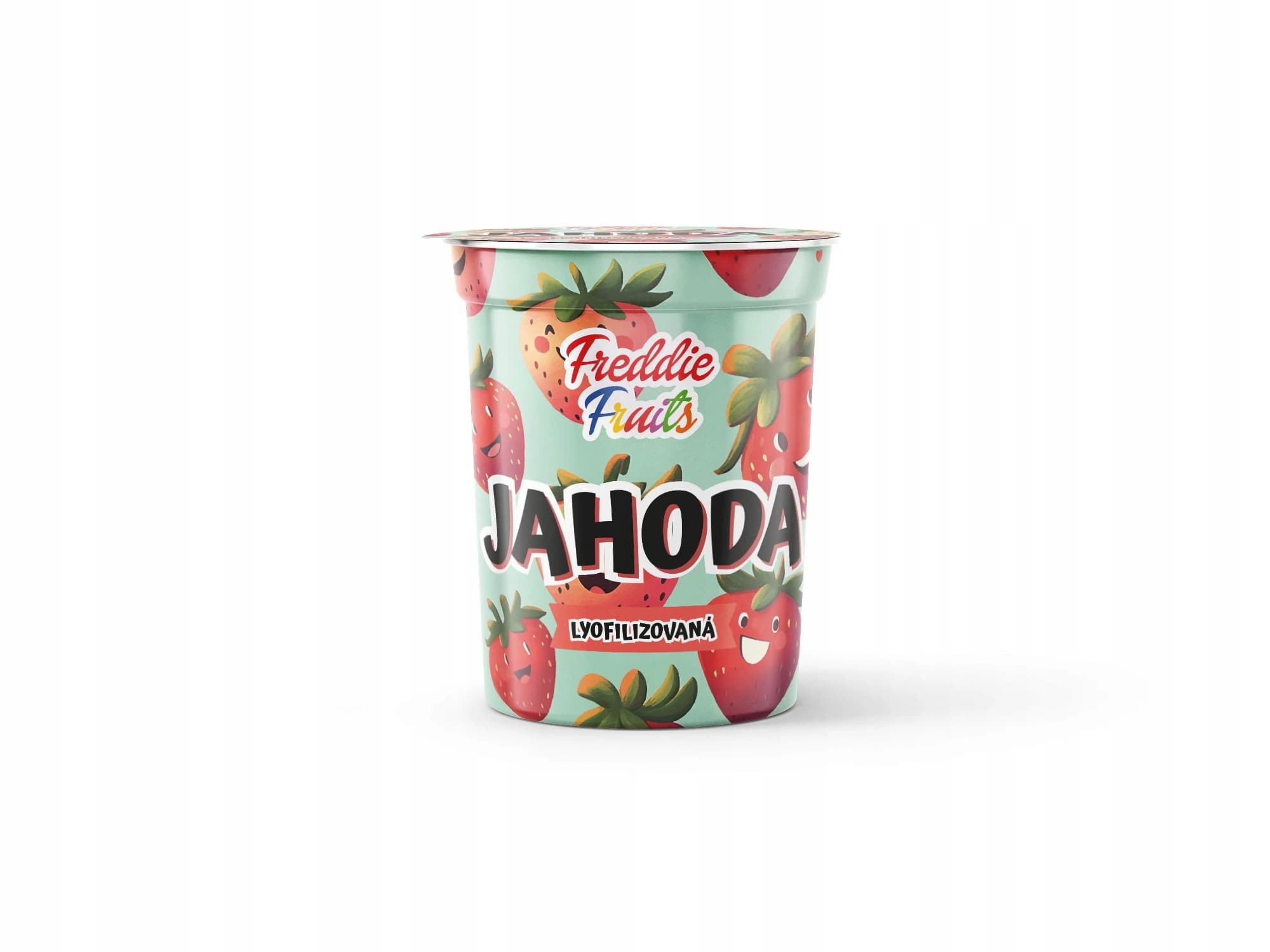 Freddie Fruits lyofilizované jahodové plátky, 10 g
