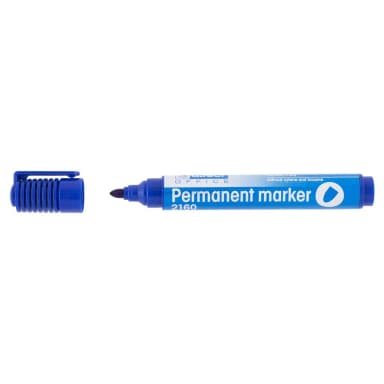 Popisovač permanentní D.RECT 2160, modrý FS-501400MOD