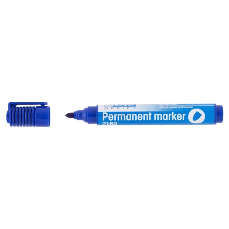Popisovač permanentní D.RECT 2160, modrý FS-501400MOD