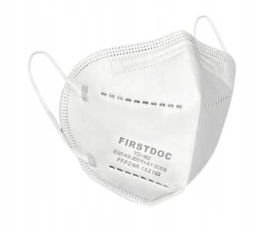 FirstDoc jednorázový respirátor FFP2, 12 ks