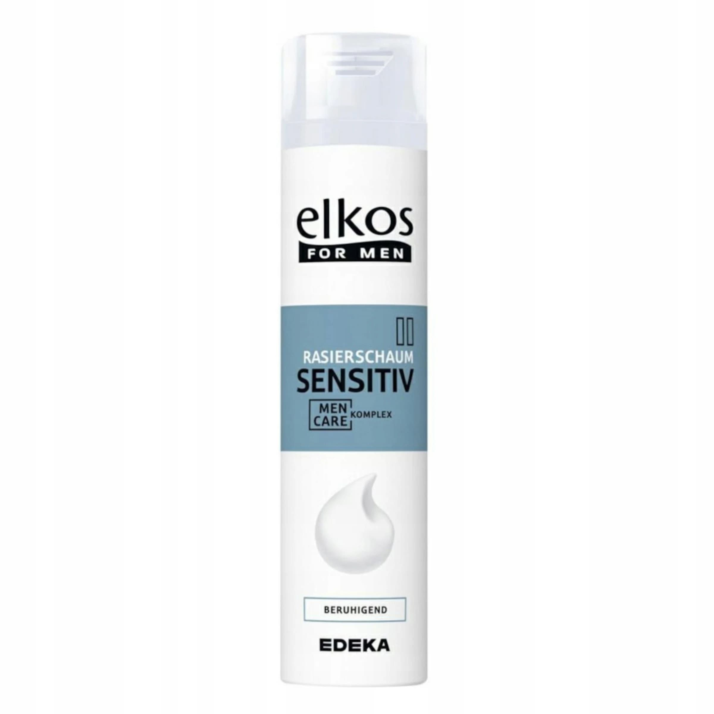 Pěna na holení Elkos pro citlivou pleť s aloe vera 300 ml