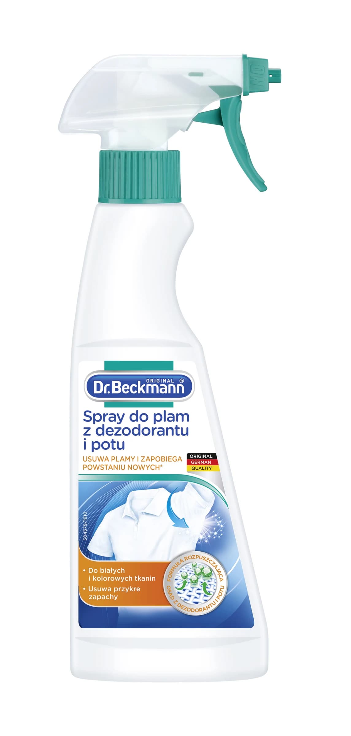 Dr. Beckmann sprej na skvrny od deodorantu a potu, 250 ml