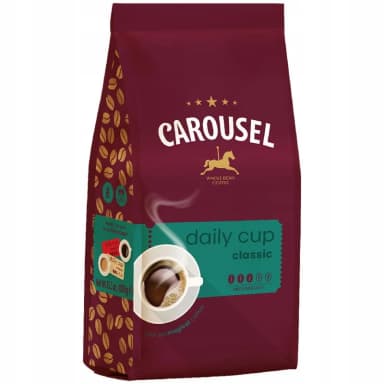 Zrnková káva Carousel - Daily Cup Classic 1 kg