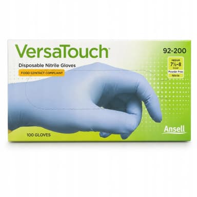 Nitrilové rukavice Ansell VersaTouch vel. M/8, 100 ks