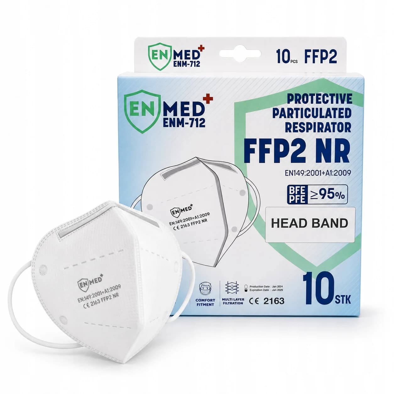 Ochranný respirátor FFP2 ENMED