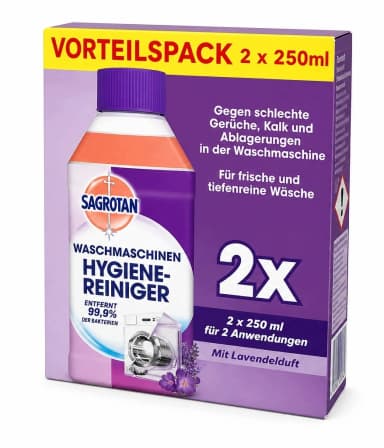 Sagrotan čistič pračky 5v1 - 2x levandule 250ml