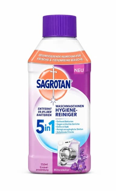 Sagrotan čistič pračky 5v1 - 2x levandule 250ml