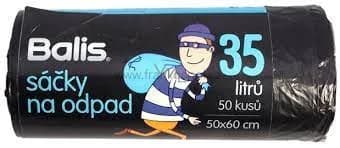 Pytle na odpadky 35 l, 50 ks