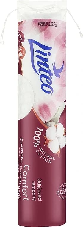 Linteo odličovací tampónky 120ks, 100% bavlna