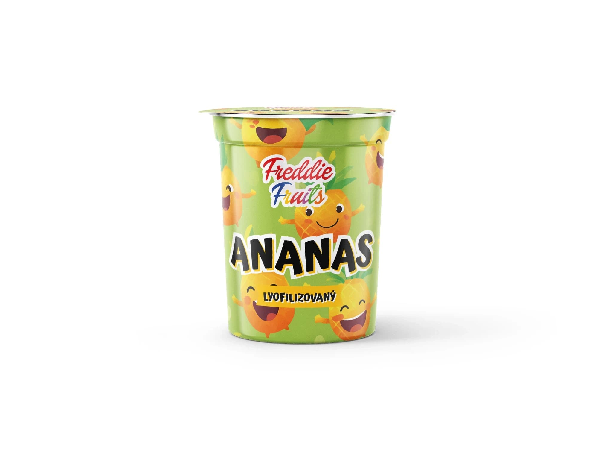 Lyofilizovaný ananas Freddie Snack - plátky 10g