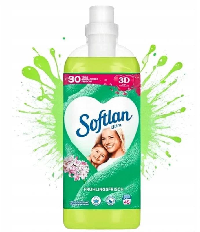 Softlan Ultra koncentrovaná aviváž Jarní svěžest, 1 l / 45 praní
