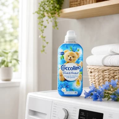 Coccolino tekutá aviváž - Luční zvonek & Bergamot, 41 praní 952 ml