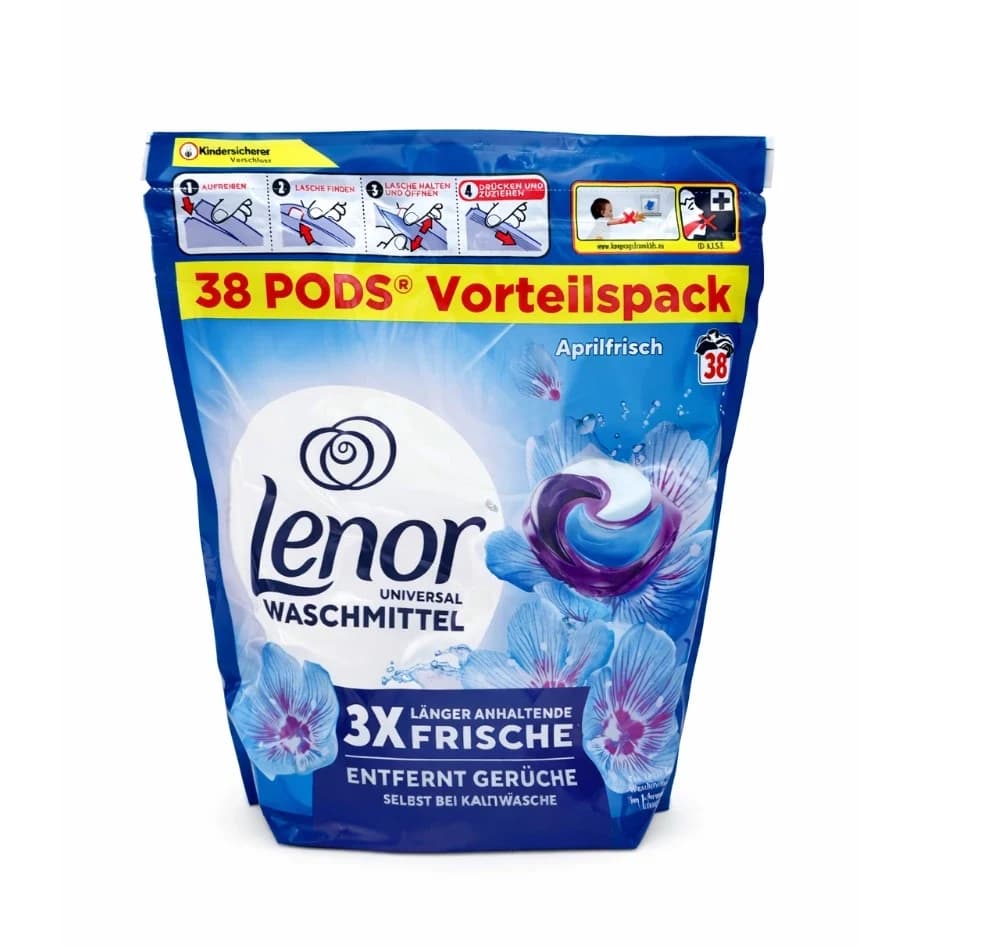 Lenor kapsle na praní UNIVERZÁLNÍ 3v1 Aprilfrisch 38 praní