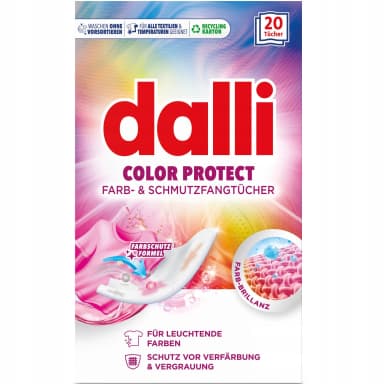 Dalli Color Protect ubrousky na zachytávání barev, 20 ks