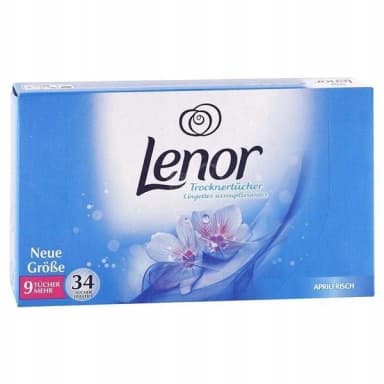 Lenor vonné ubrousky do sušičky Aprilfrisch, 34 ks