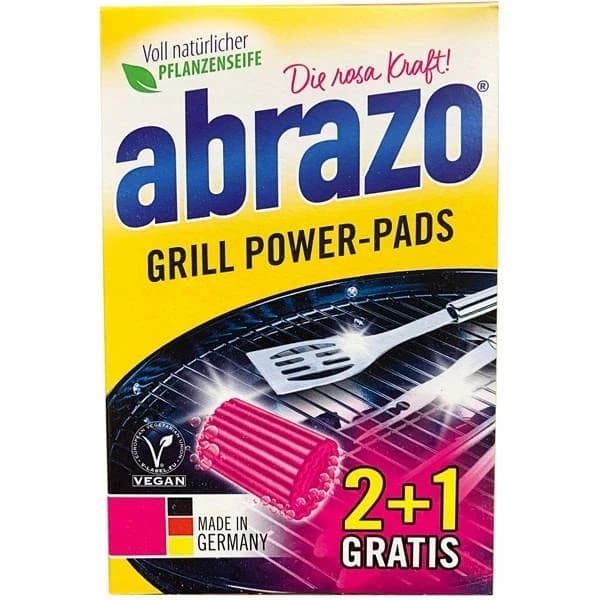 Abrazo Grill Power-Pads houbičky na gril, 3 ks
