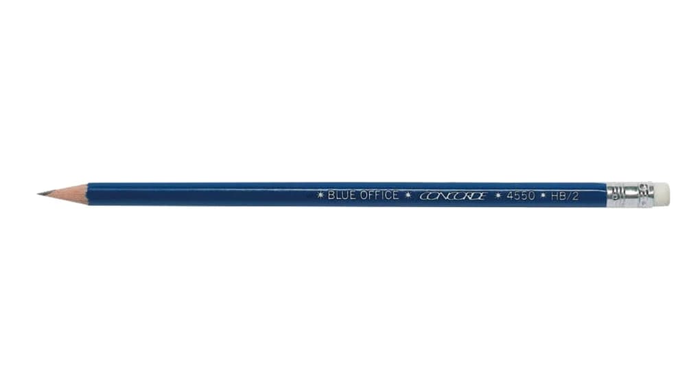 Grafitová tužka CONCORDE Blue Office, HB s pryží 1ks