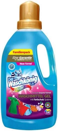 Der Waschkönig Color prací gel na barevné prádlo, 1,625 l / 54 praní