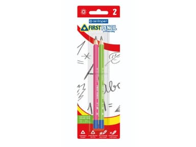 Grafitová tužka CENTROPEN 9512 First Pencil, sada 2 ks