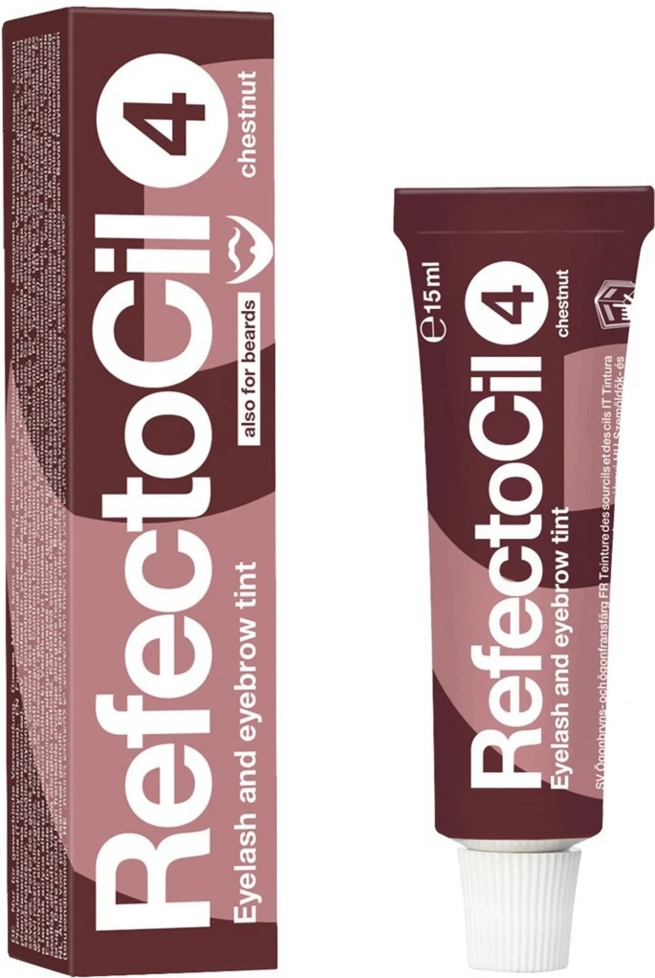 RefectoCil barva na řasy a obočí 4 kaštanová 15 ml