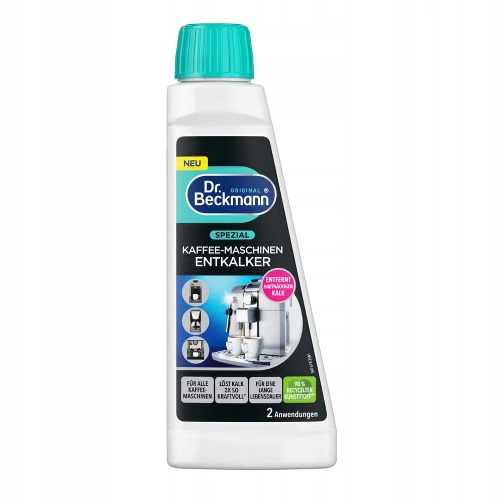 Dr. Beckmann Spezial odvápňovač kávovarov, 250 ml / 2 použitia
