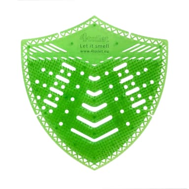 4Toilet SHIELD vonné sítko do pisoáru Kiwi s grapefruitem, 2 ks