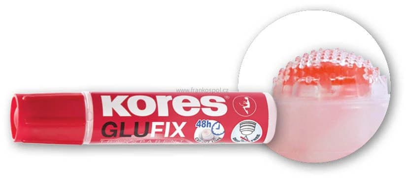 Tekuté lepidlo Kores GLUFIX, 30ml