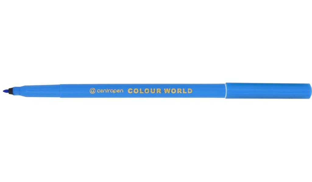 Popisovač CENTROPEN Colour World 7550, modrý
