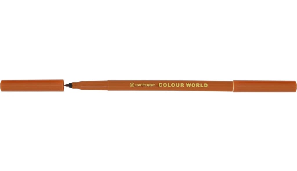 Popisovač CENTROPEN Colour World 7550, hnědý