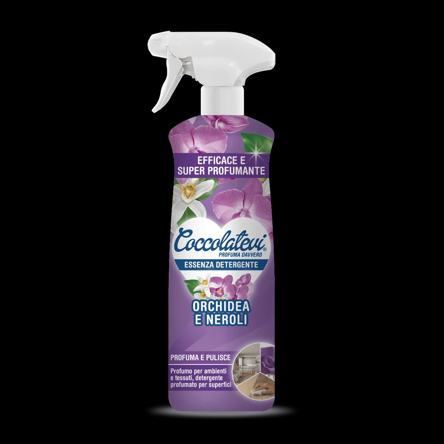 Coccolatevi Essenza univerzální čistič Orchidej a neroli, 750 ml