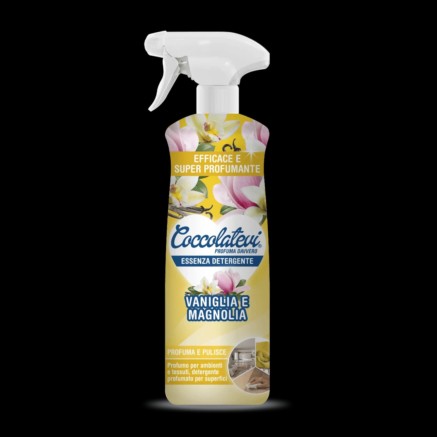 Coccolatevi Essenza univerzální čistič Vanilka a magnolie, 750 ml