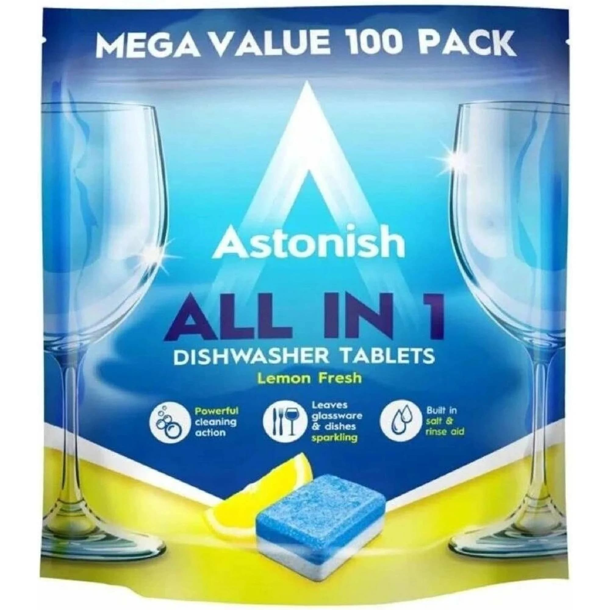 Astonish tablety do myčky s leštidlem 100 ks