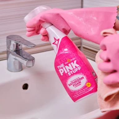 The Pink Stuff Bathroom Foam Cleaner pěnový čistič koupelny, 750 ml