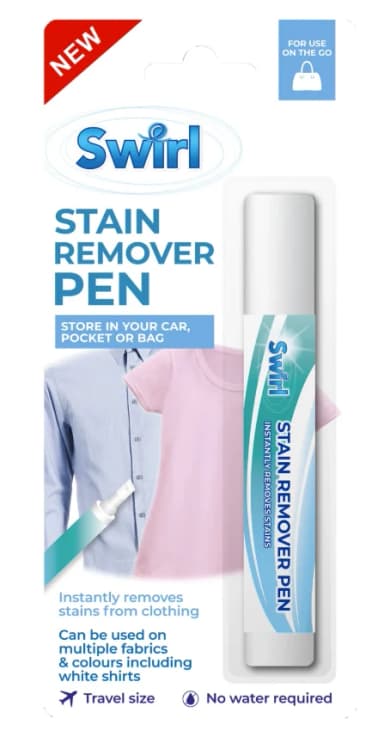 SWIRL Odstraňovač Skvrn Pen cestovní odstraňovač skvrn na oblečení 10 ml