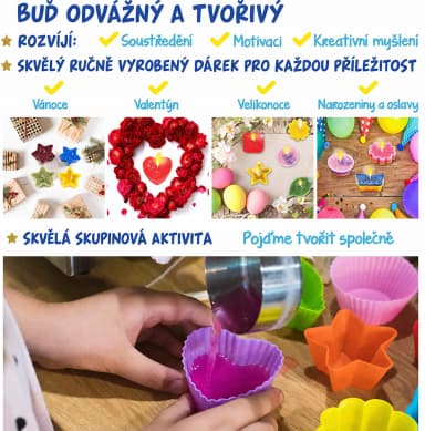 KRAFTZLAB sada na výrobu svíček