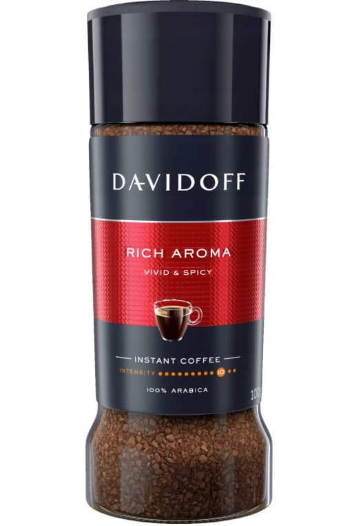 Káva rozpustná DAVIDOFF RICH AROMA 100G