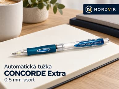 Automatická tužka CONCORDE Extra, 0,5 mm, asort, produktová fotografie v prostředí Nordvik