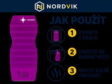 4Toilet vonná závěska do interiéru Jablko se skořicí, 1 ks, návod k použití
