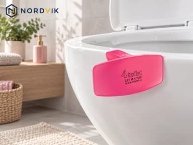 4Toilet vonná závěska na WC Meloun, 1 ks, produktová fotografie v prostředí Nordvik