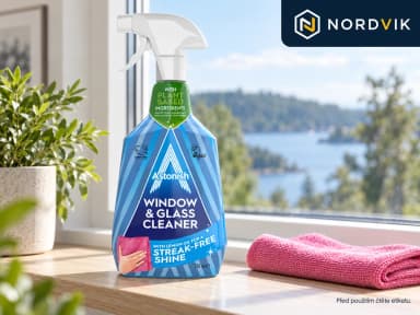 Astonish Window & Glass čistič oken a skla, 750 ml, produktová fotografie v prostředí Nordvik