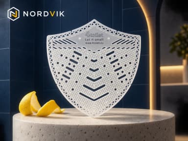 4Toilet SHIELD vonné sítko do pisoáru Citrón, 2 ks, produktová fotografie v prostředí Nordvik