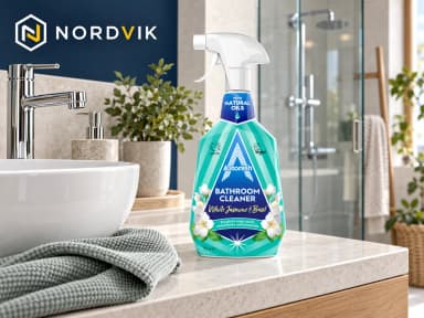 Astonish čistič koupelny Jasmín a bazalka, 750 ml, produktová fotografie v prostředí Nordvik