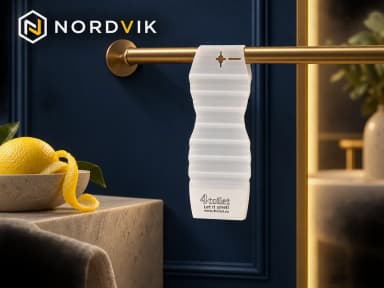 4Toilet vonná závěska do interiéru Citrón, 1 ks, produktová fotografie v prostředí Nordvik