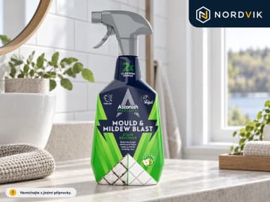 Astonish Specialist odstraňovač plísní, 750 ml, produktová fotografie v prostředí Nordvik